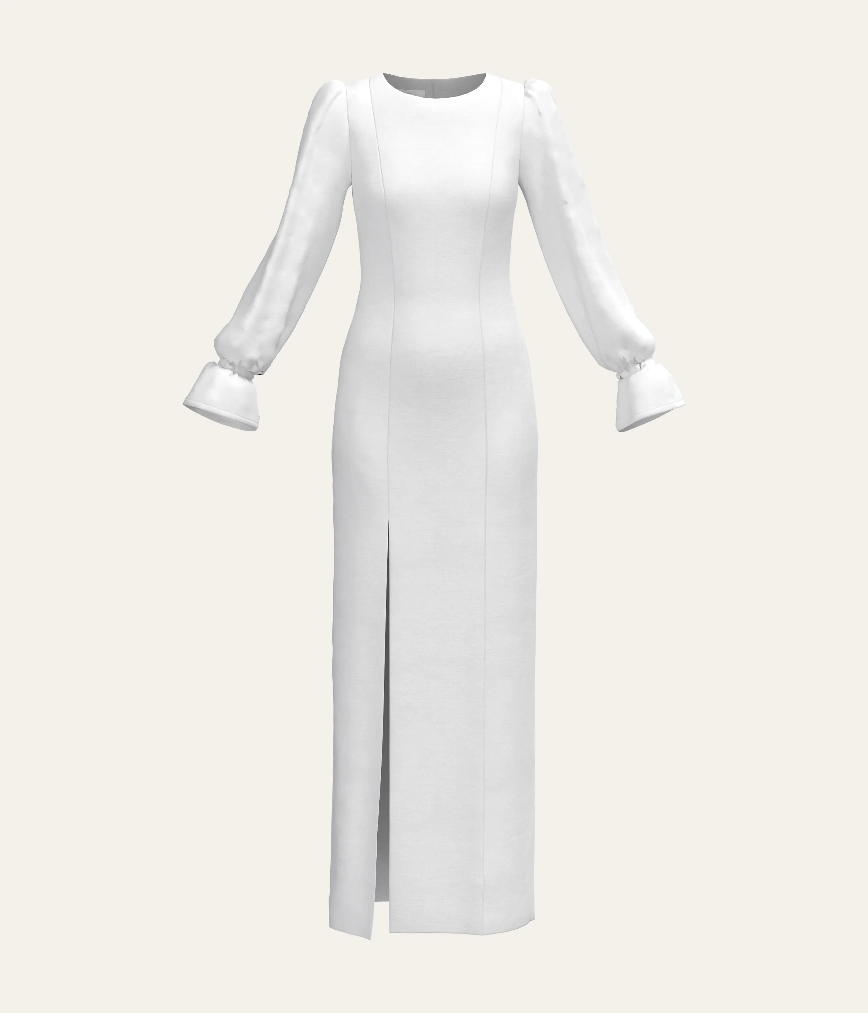 High Neck Maxi Dress