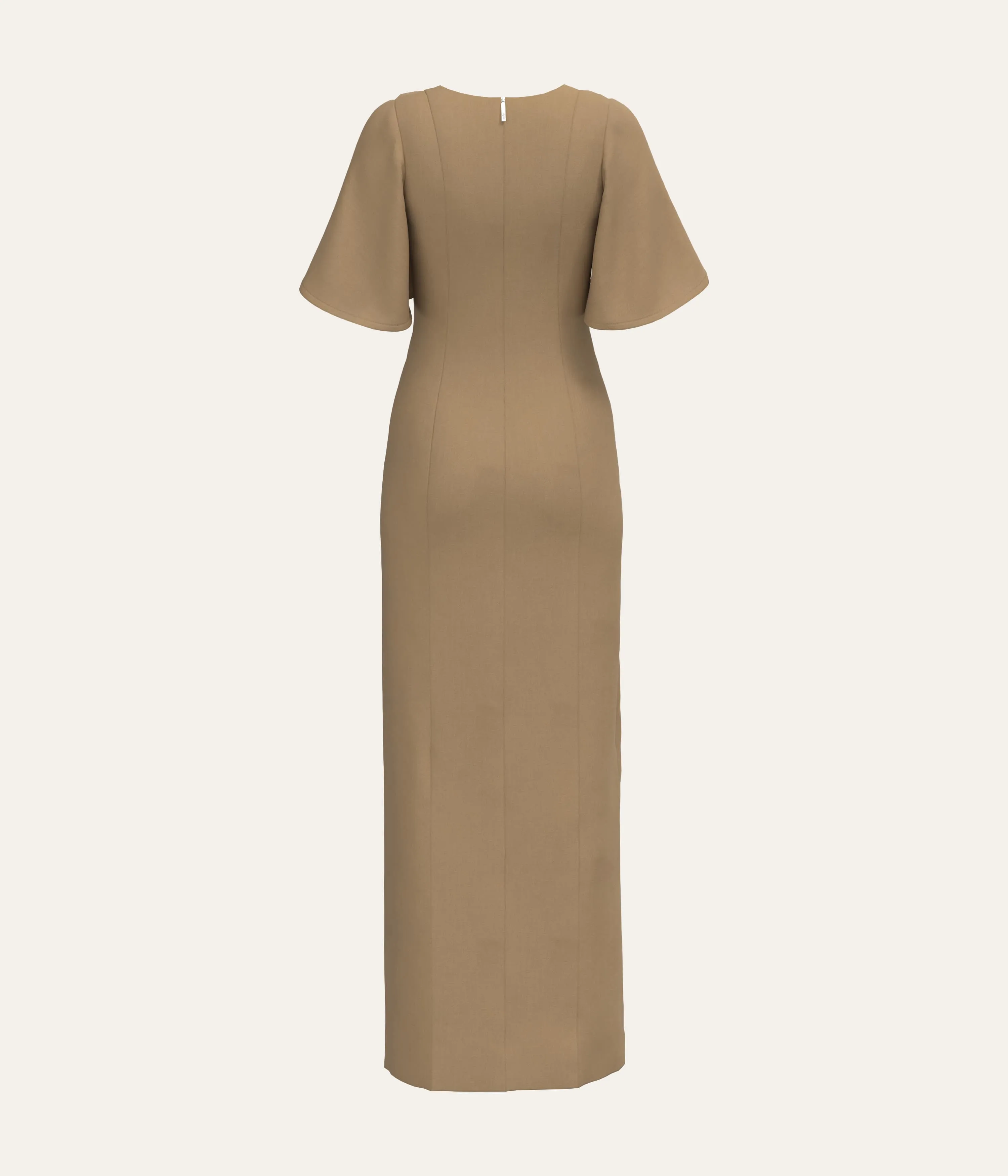 High Neck Maxi Dress