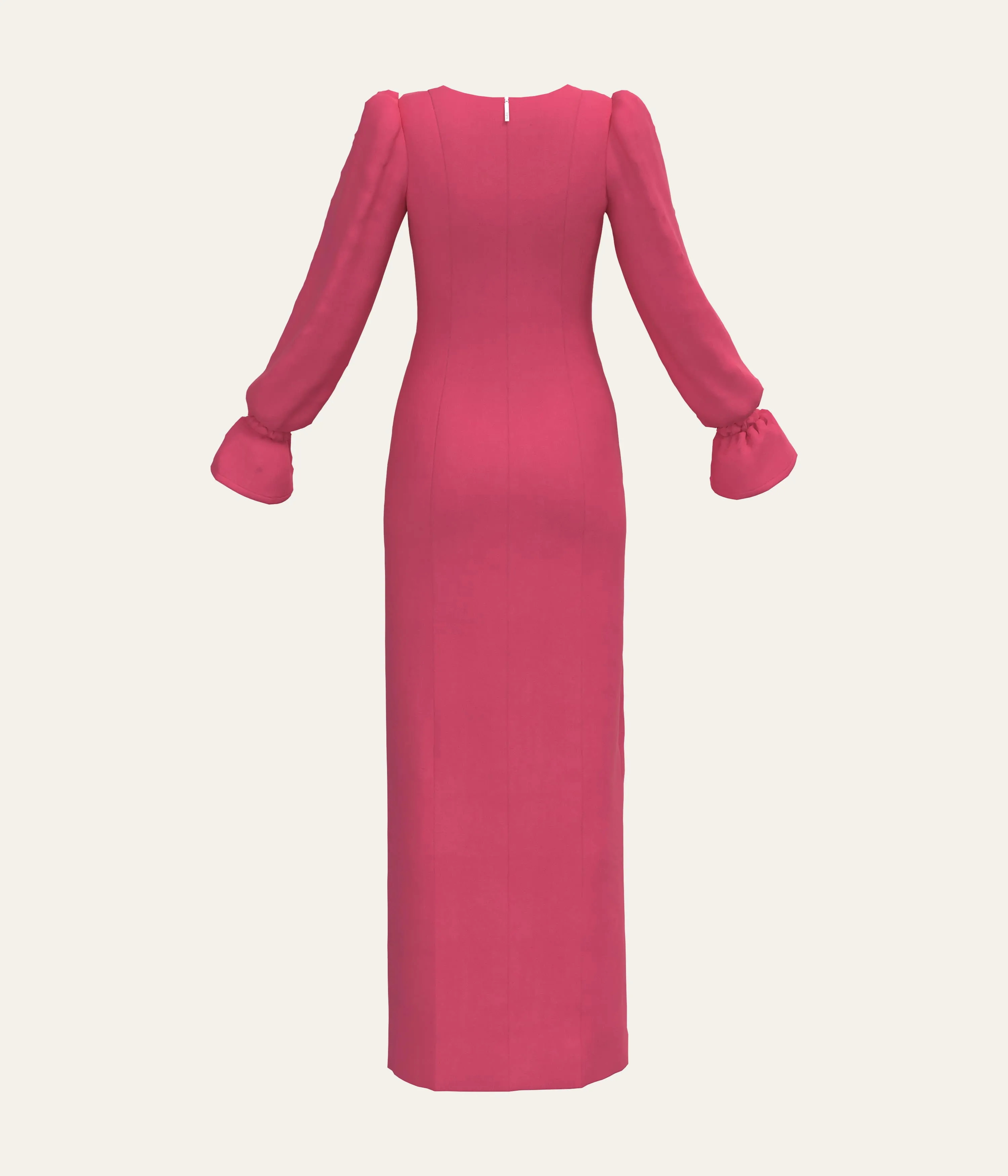 High Neck Maxi Dress