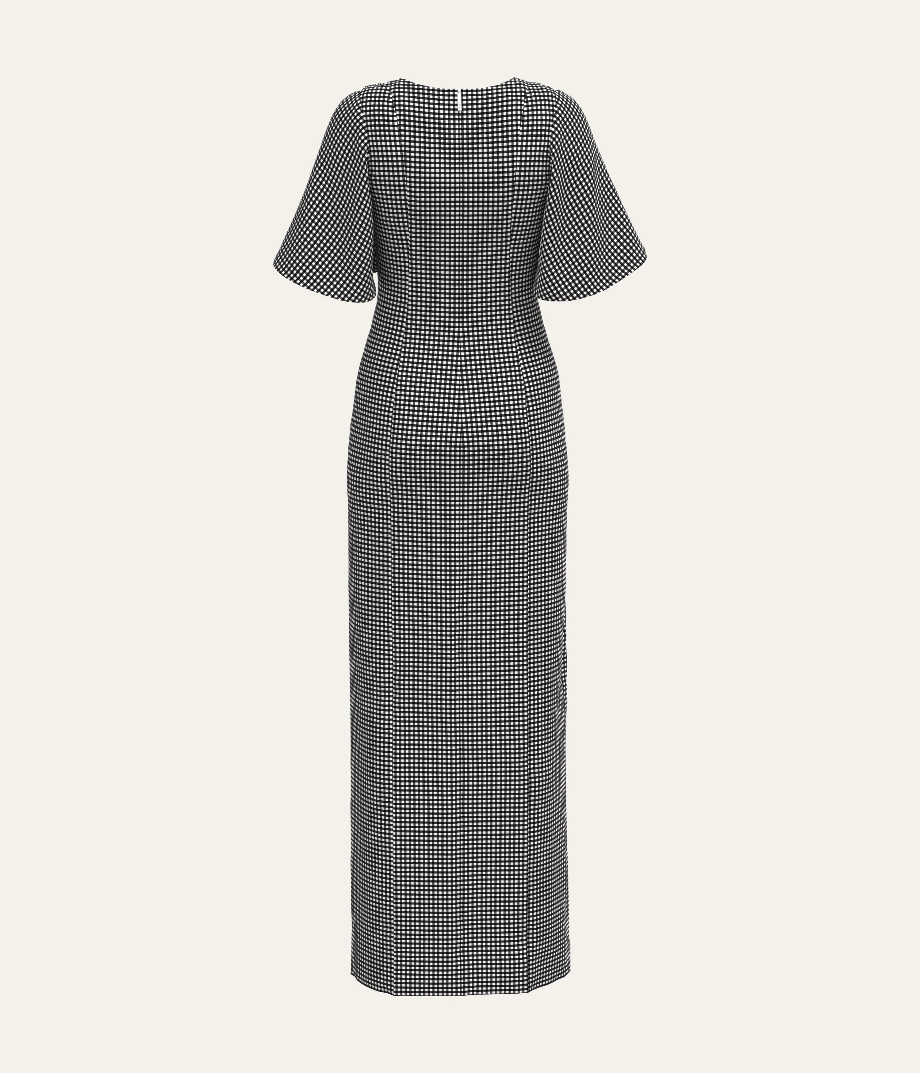High Neck Maxi Dress