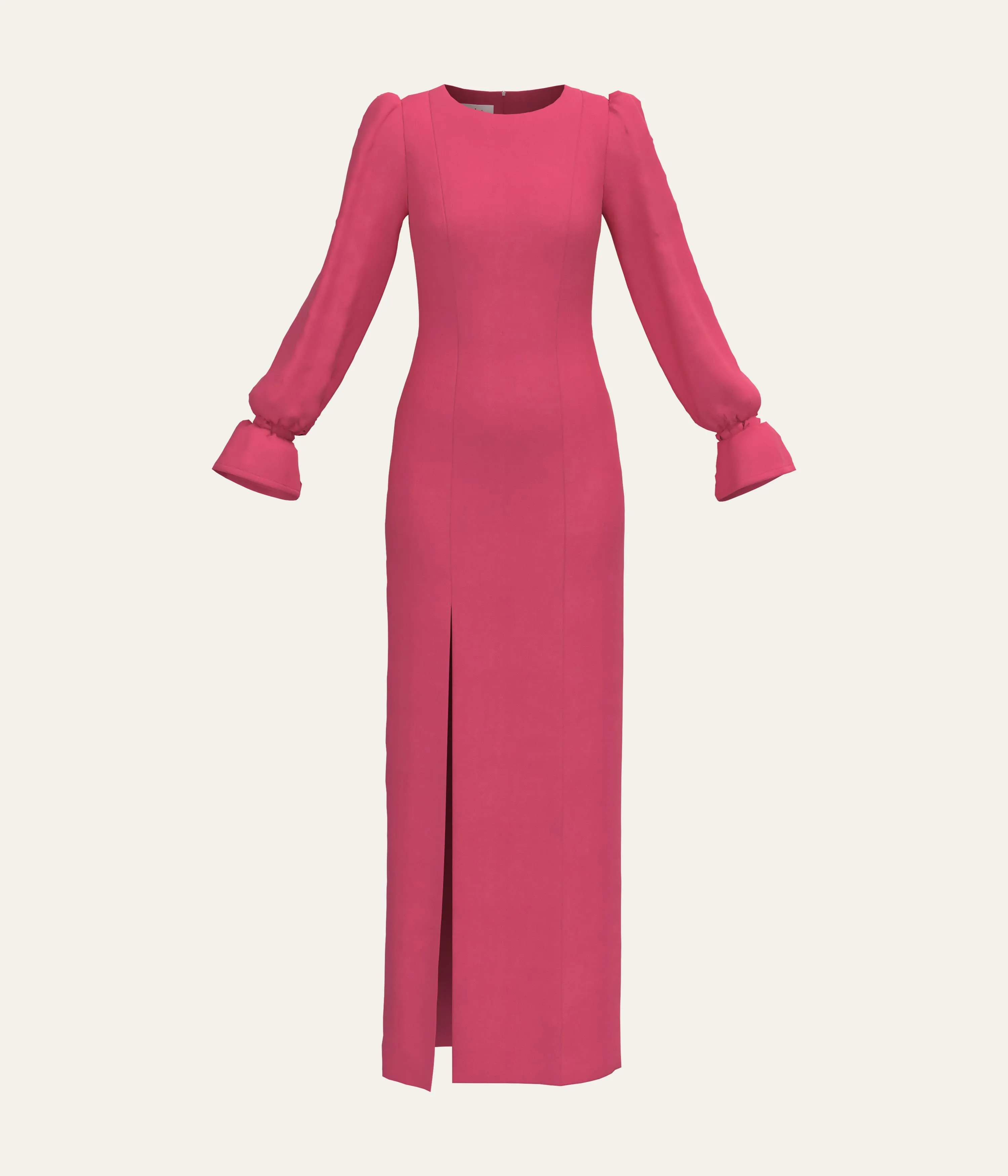 High Neck Maxi Dress