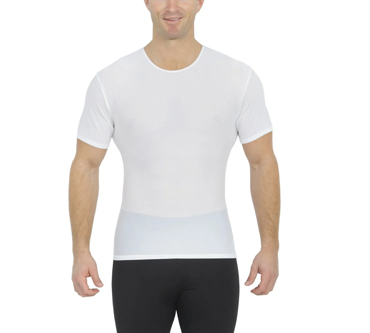 Insta Slim Power Mesh Compression Crew Neck 180TS0001 by InstantFigure - InstaSlim - InstantRecoveryMD