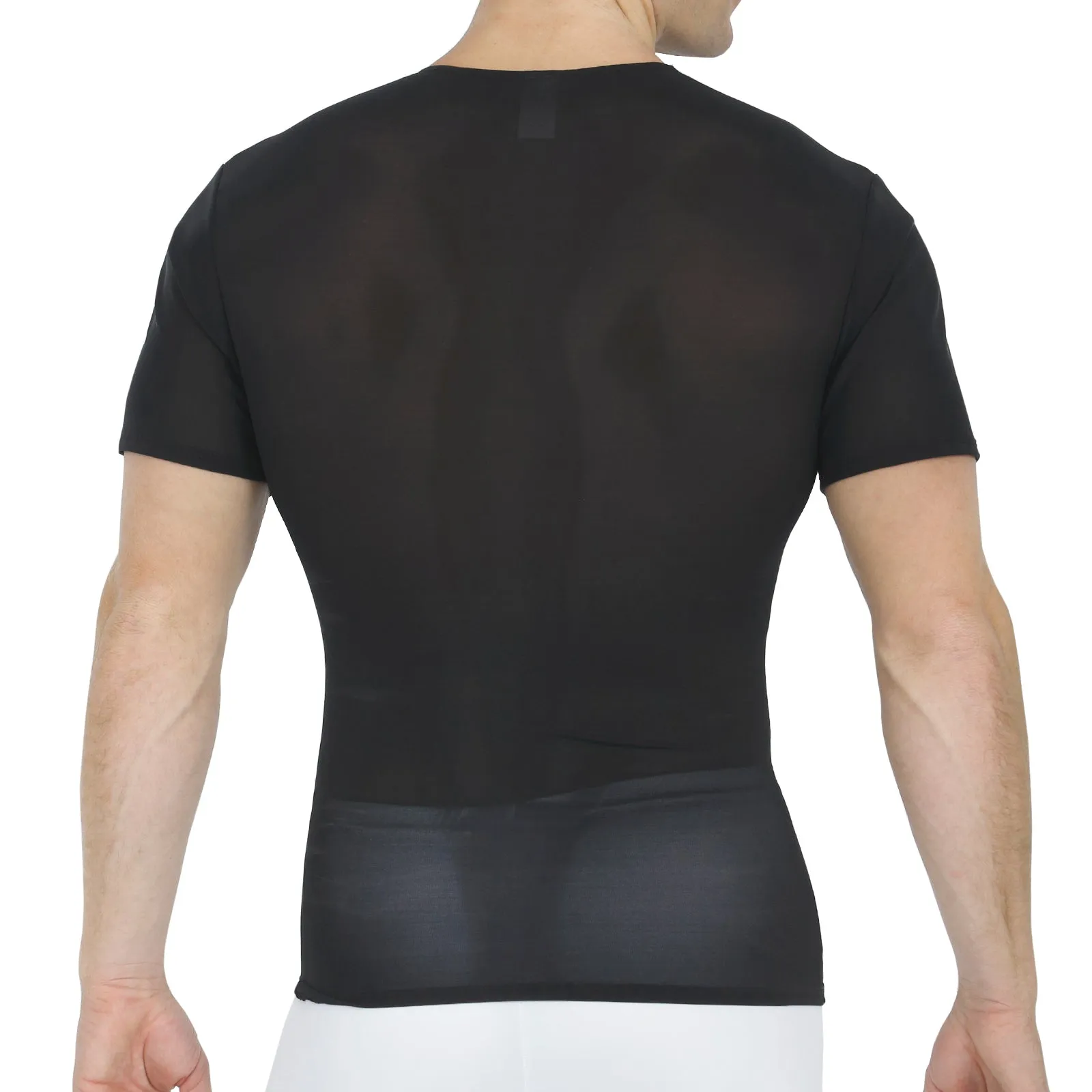 Insta Slim Power Mesh Compression Crew Neck 180TS0001 by InstantFigure - InstaSlim - InstantRecoveryMD