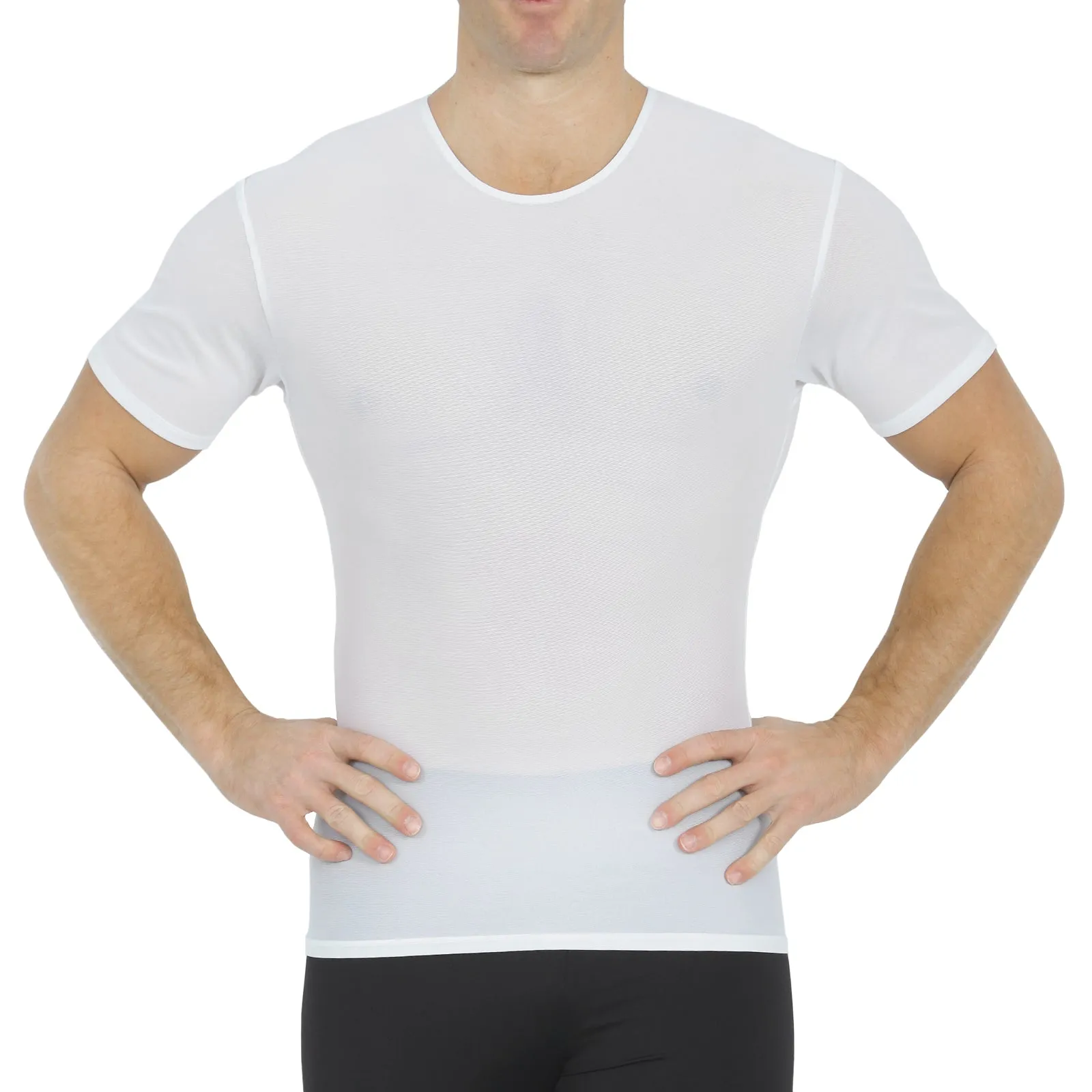 Insta Slim Power Mesh Compression Crew Neck 180TS0001 by InstantFigure - InstaSlim - InstantRecoveryMD