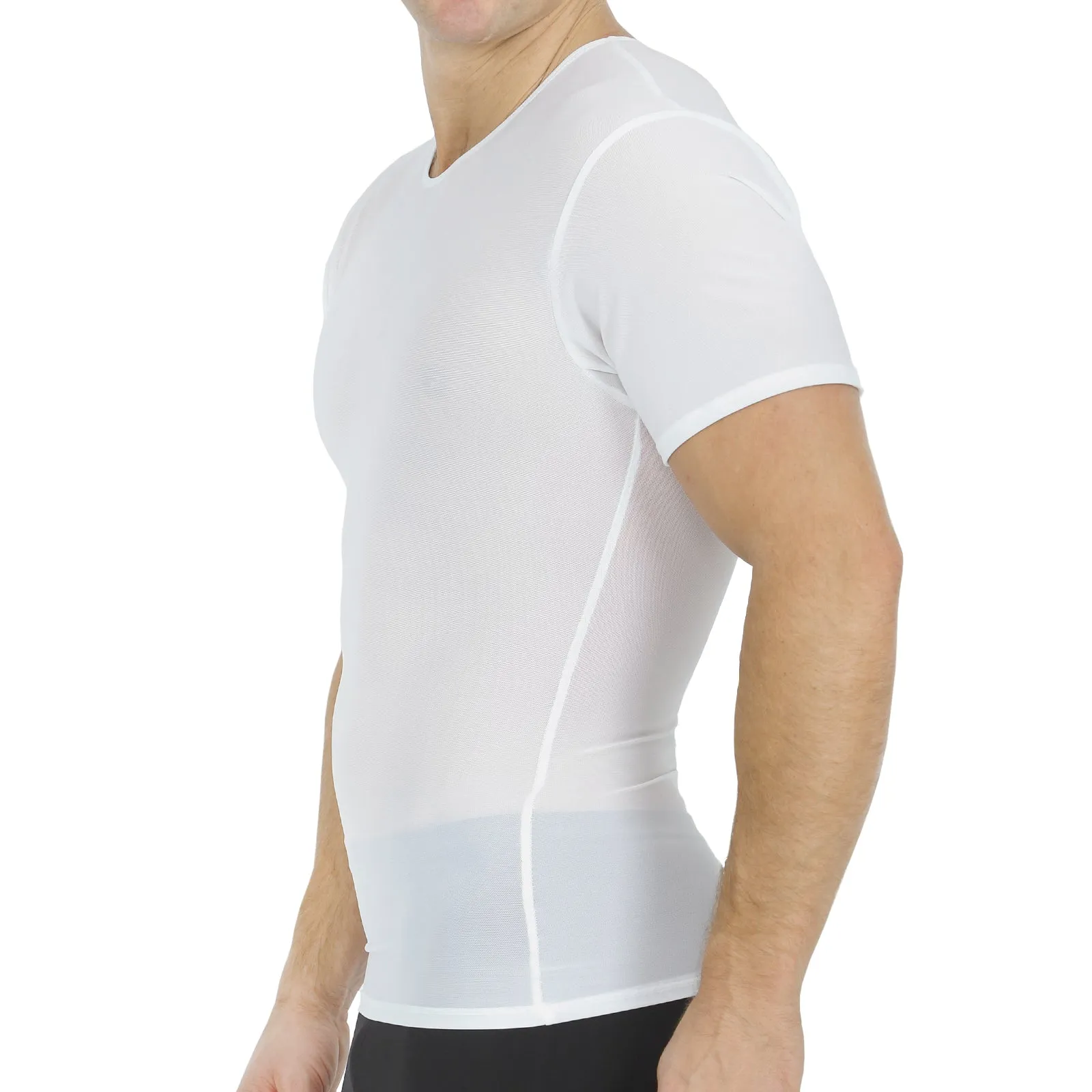 Insta Slim Power Mesh Compression Crew Neck 180TS0001 by InstantFigure - InstaSlim - InstantRecoveryMD