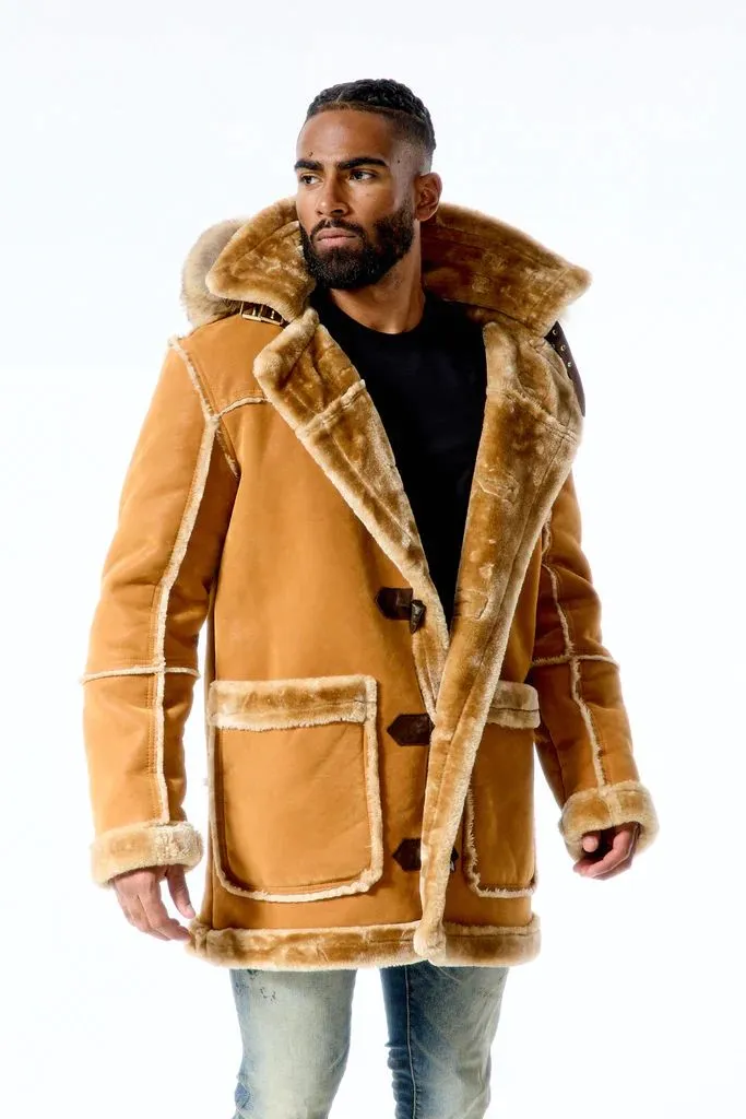 Jordan Craig Denali Shearling Men's Jacket Dark Wheat