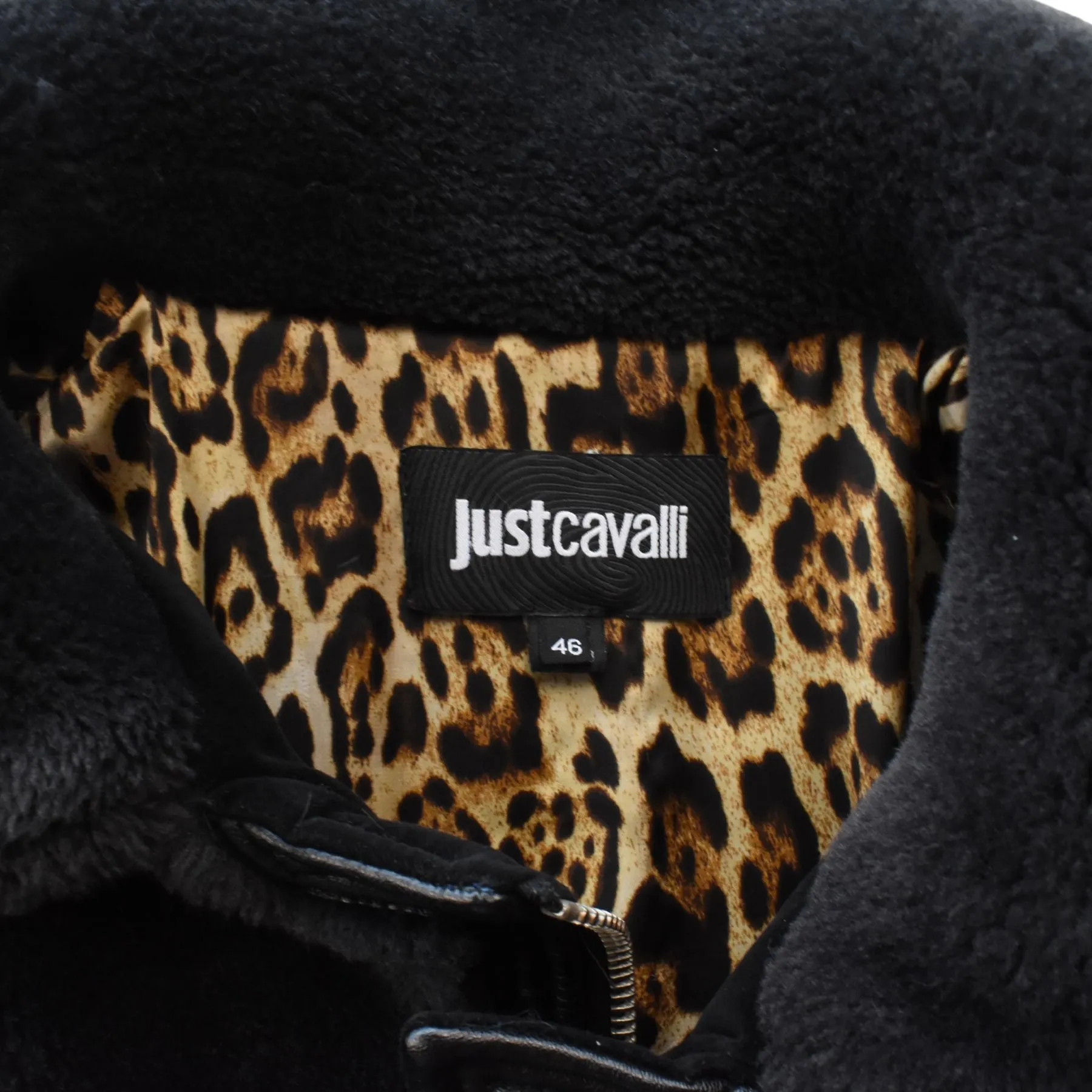 Just Cavalli Faux Fur Coat - Women's 46