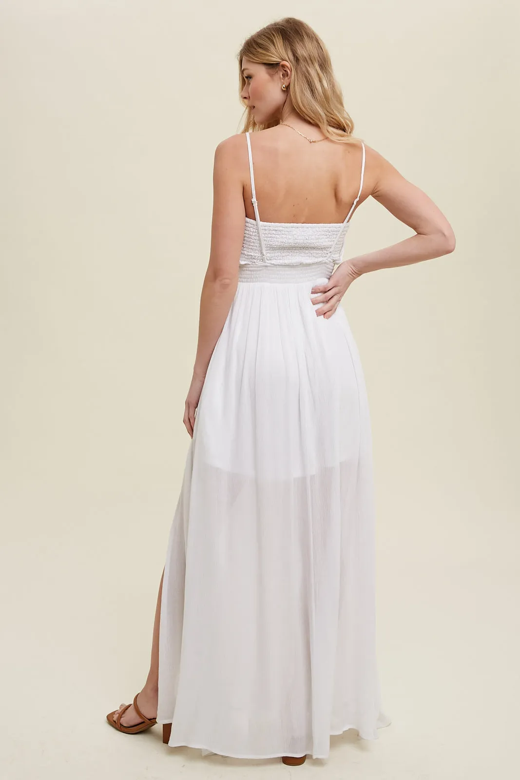 Leticia White Dress