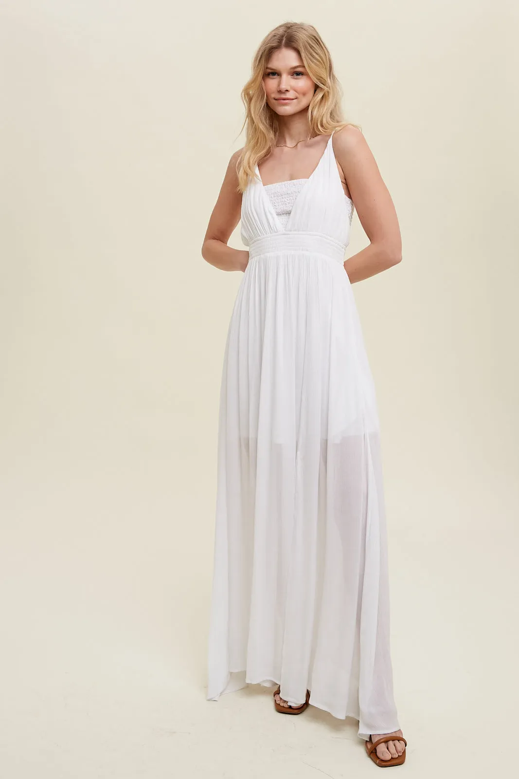 Leticia White Dress
