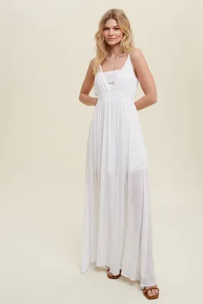 Leticia White Dress