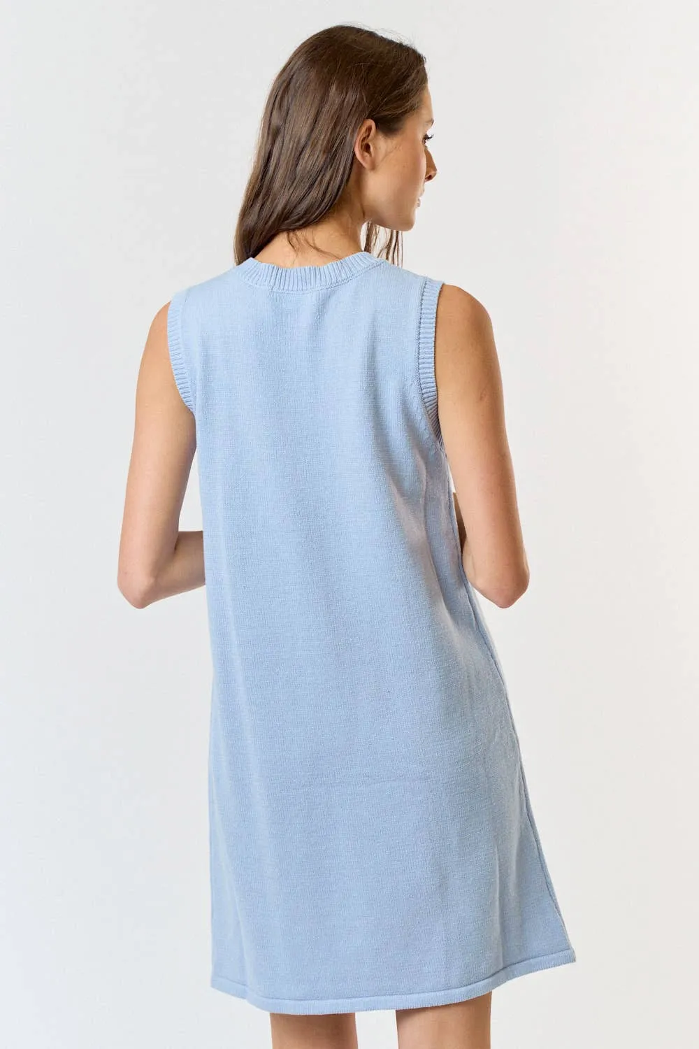Lydia Double Bow Vest Dress