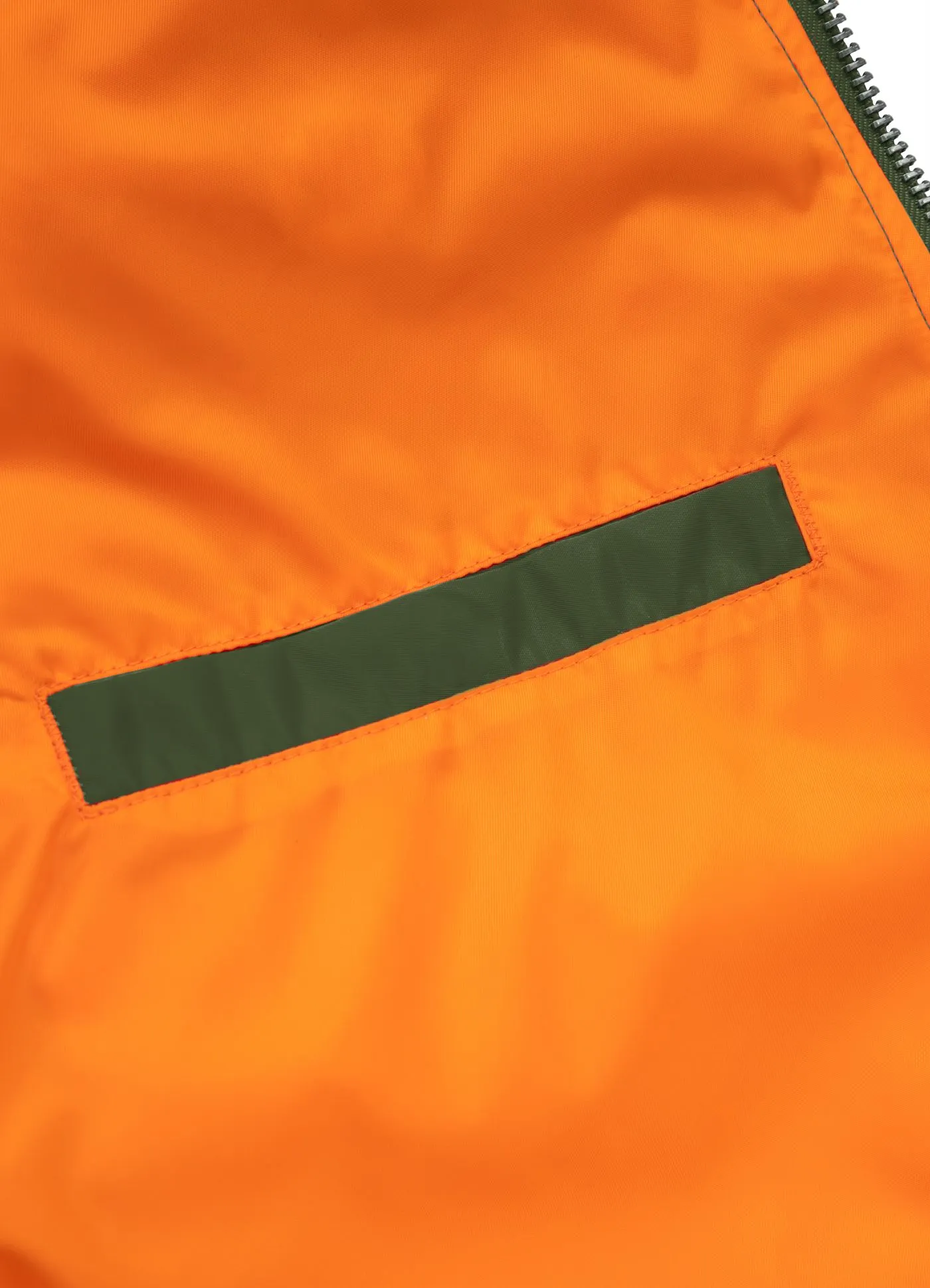 MA-1 Logo Bomber Jacket - Olive