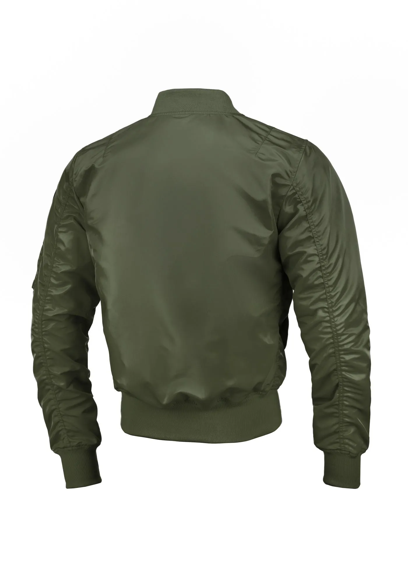 MA-1 Logo Bomber Jacket - Olive