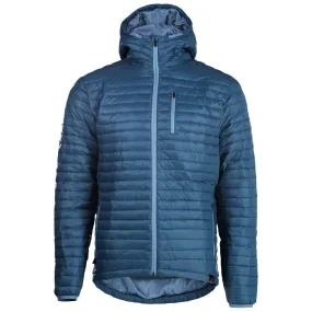 Mens Merino Wool Insulated Jacket (Petrol/Sky)
