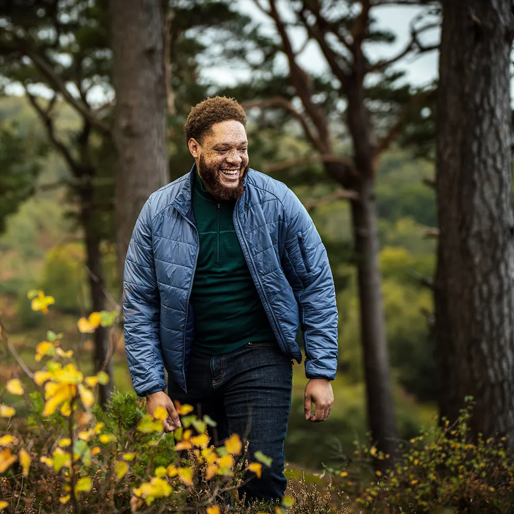 Mens Packable Insulated Jacket (Denim/Navy)