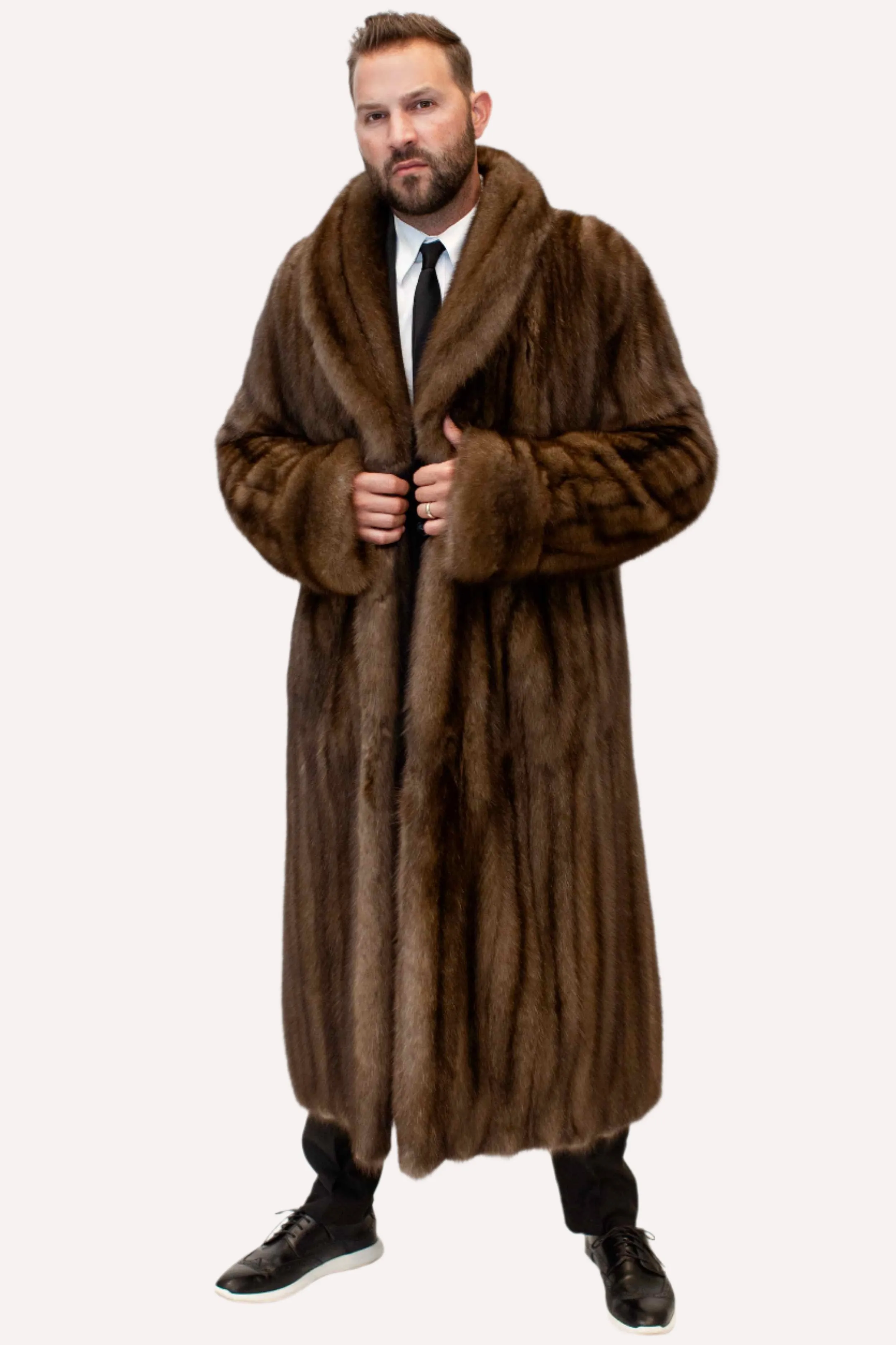 Men's Russian Sable Fur Coat