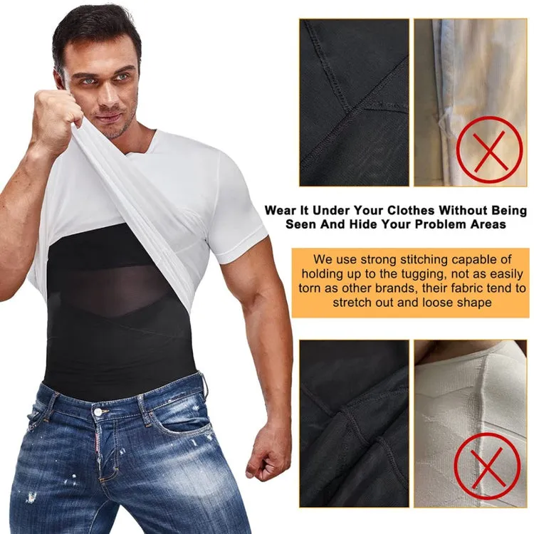 Mesh Slimming Compression Tank Top for Men