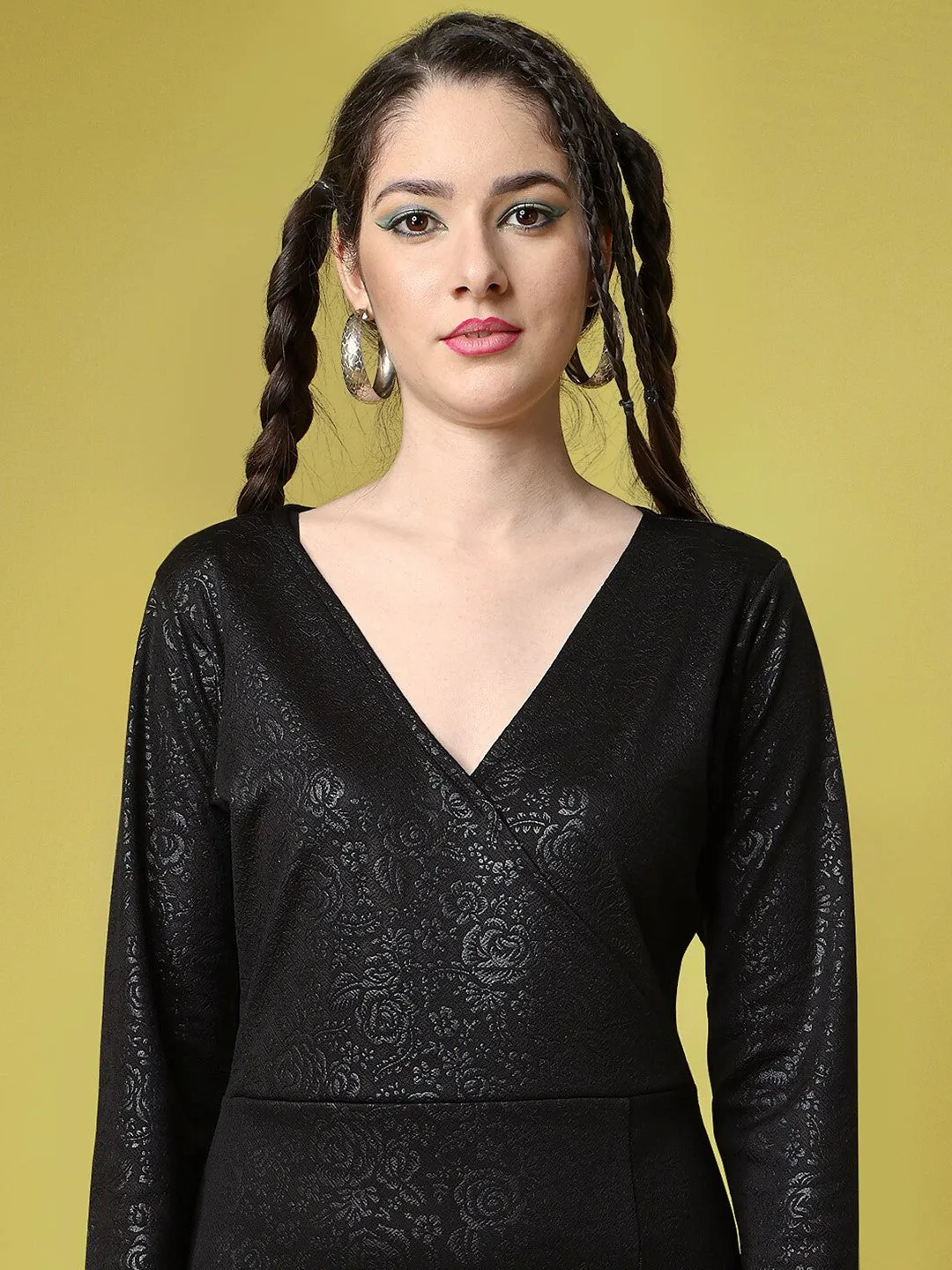 Midnight Bloom Maxi Dress