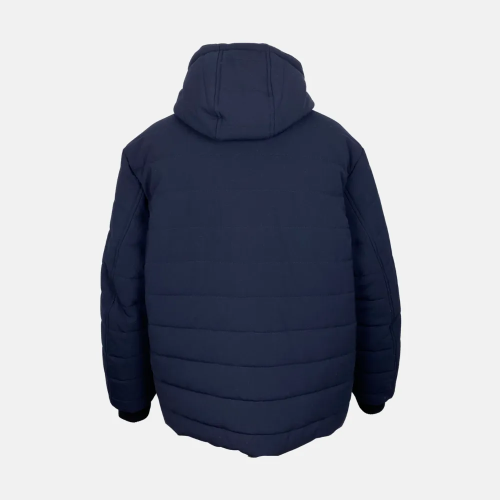Navy/Black Jacket made of Polyester/Viscose/Elastane/Polyester (EU 56)