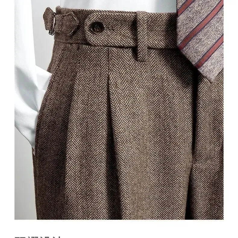 New Vision Straight Wool Pants