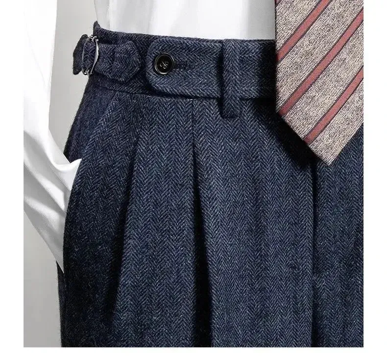 New Vision Straight Wool Pants