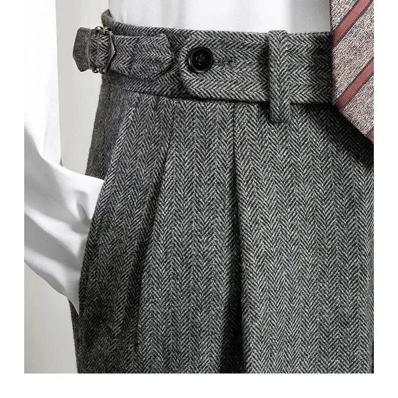 New Vision Straight Wool Pants