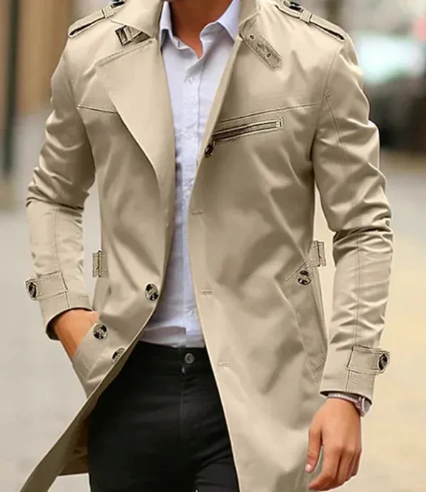 NIKOLAN | Elegant Trench Coat