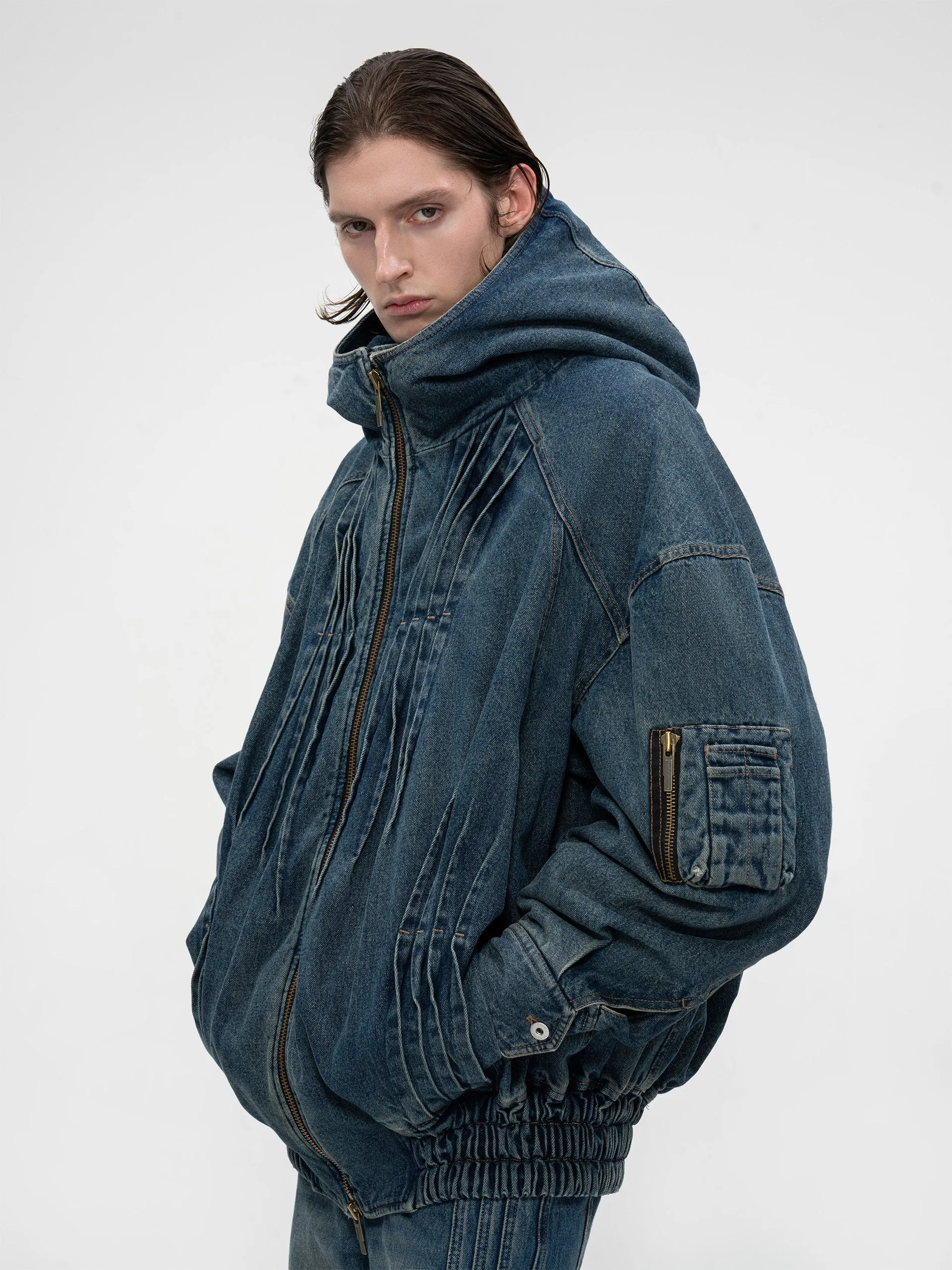 OVERSIZED BOMBER JACKET