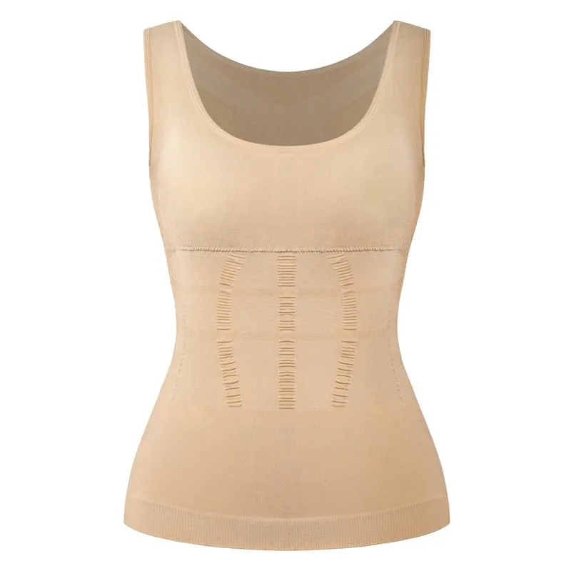 Padded Compression Slimming Camisole Tank Top