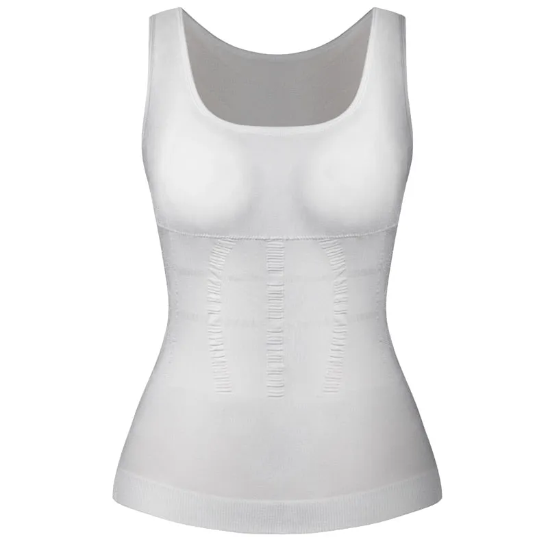 Padded Compression Slimming Camisole Tank Top