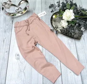 Pink joggers