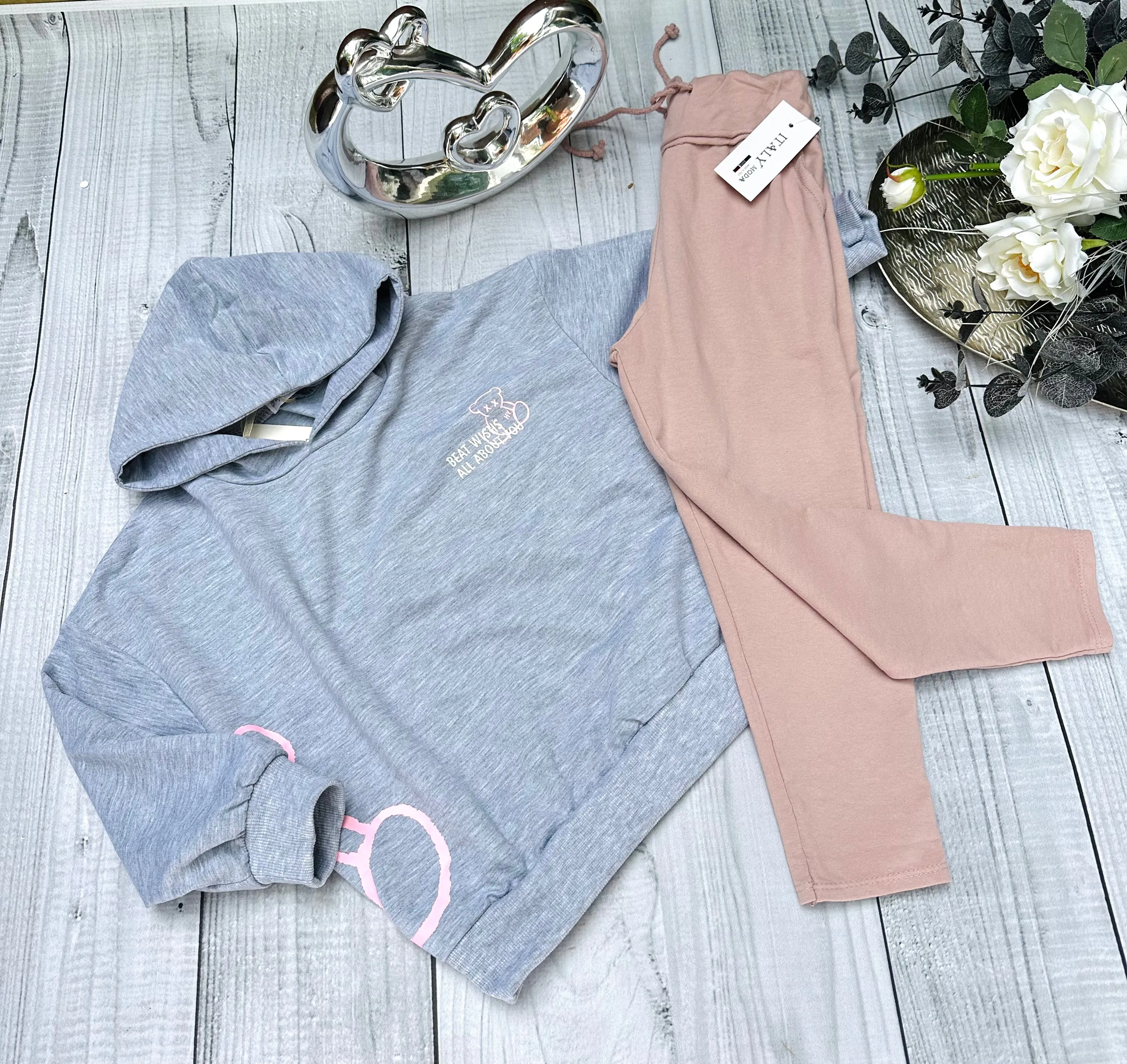 Pink joggers