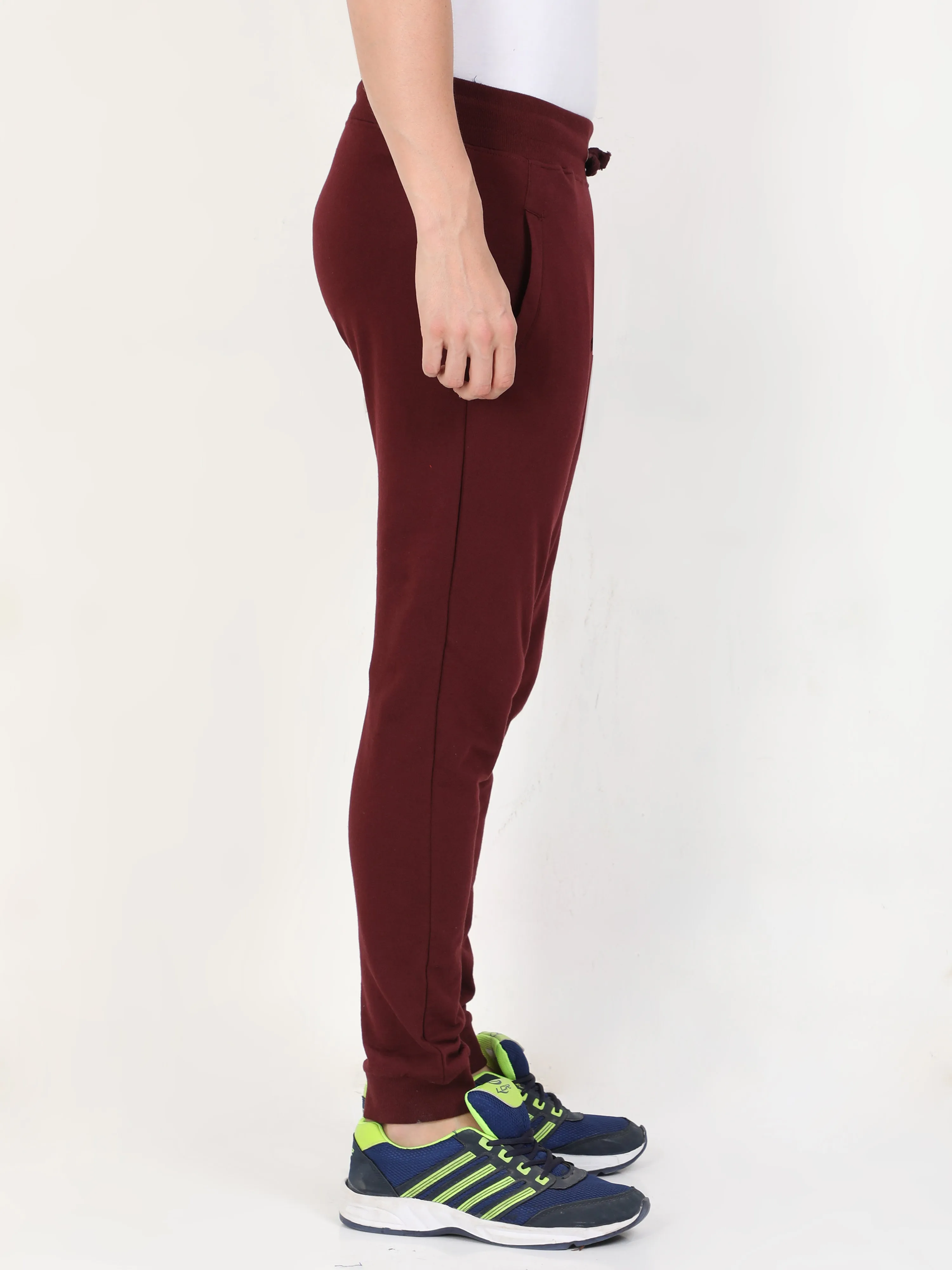 Plain Maroon Jogger Pants