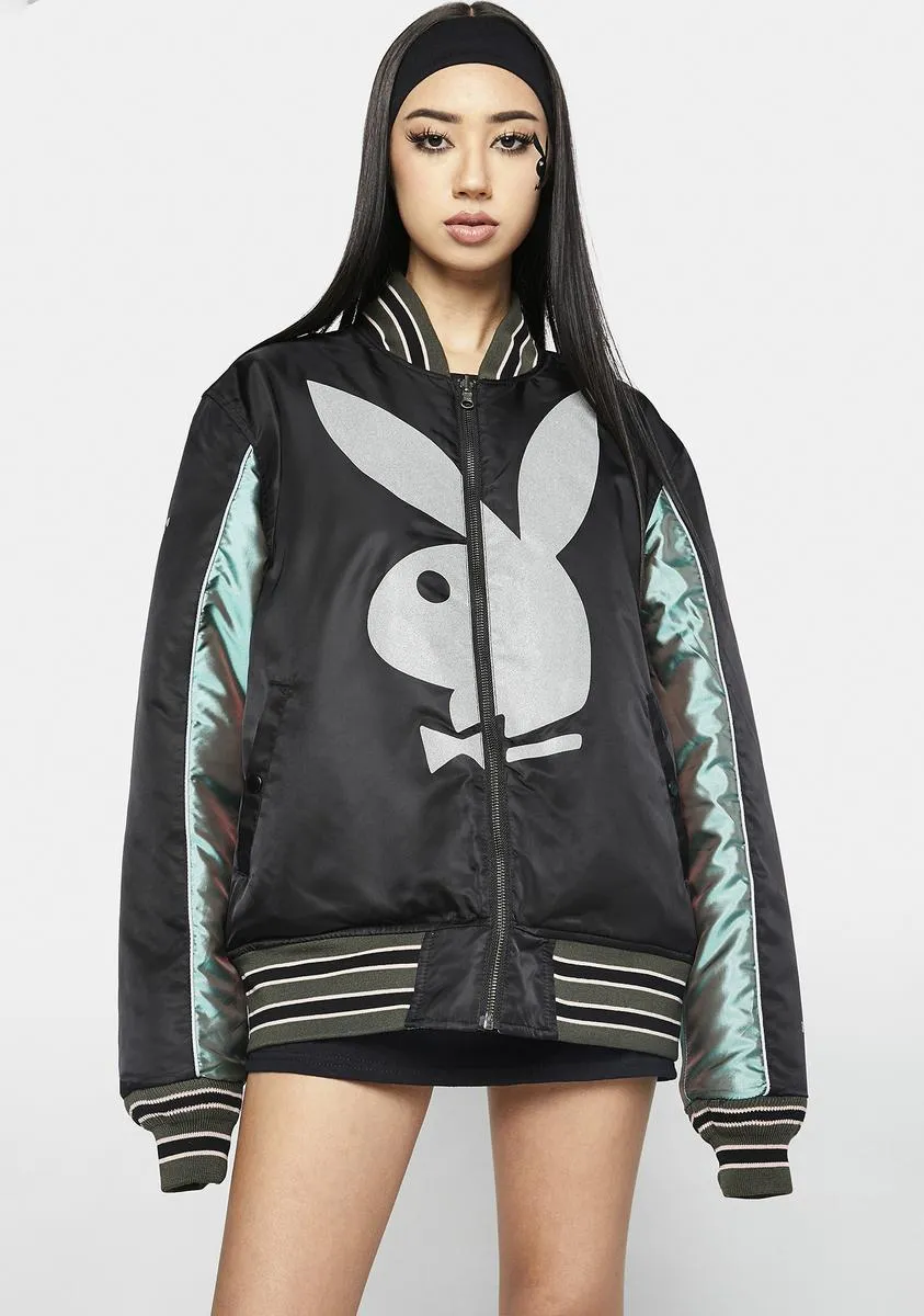 Playboy Reversible Bomber Jacket