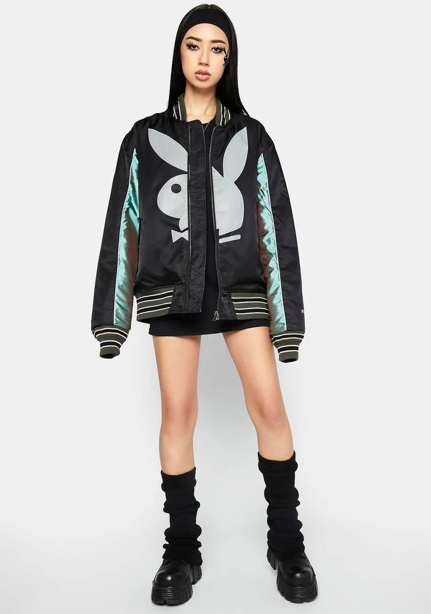 Playboy Reversible Bomber Jacket
