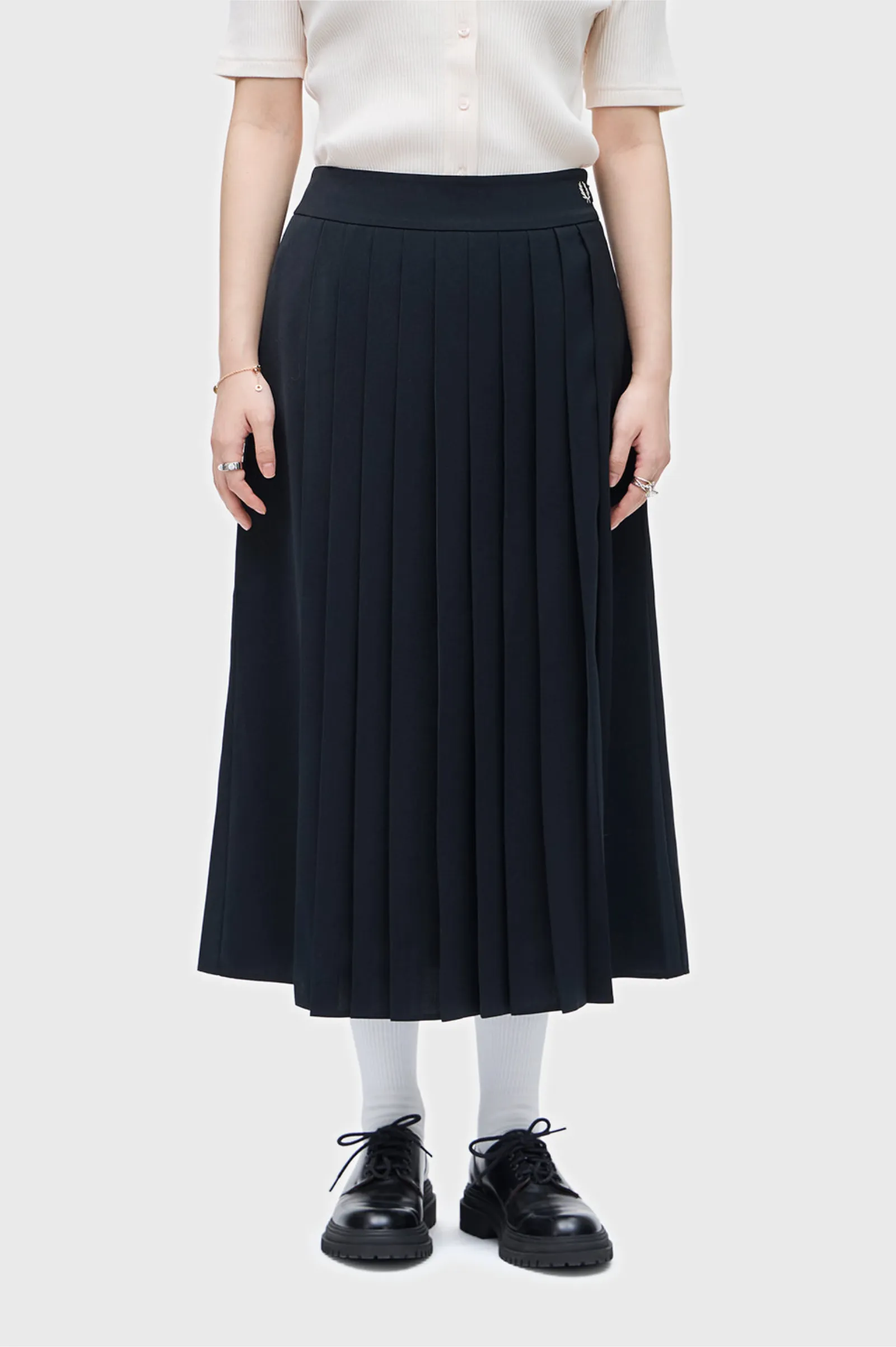 PLEATED SKIRT  SKIRT