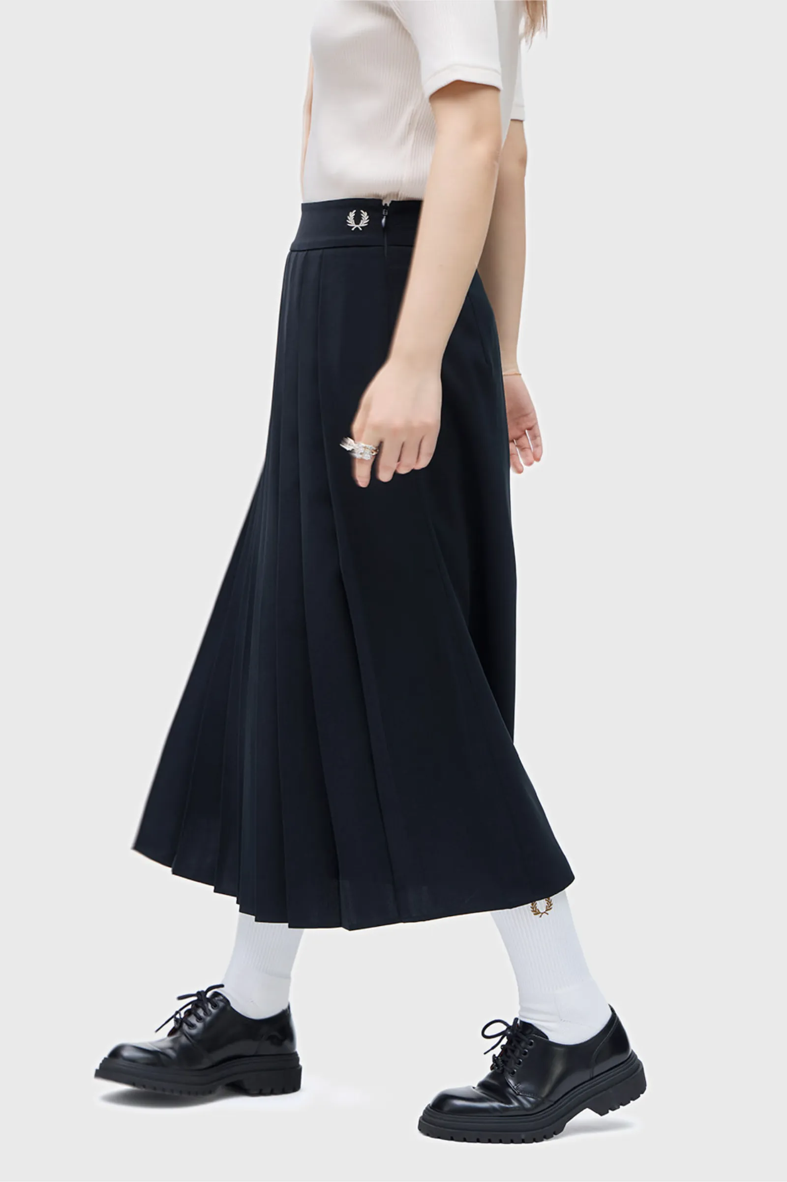 PLEATED SKIRT  SKIRT