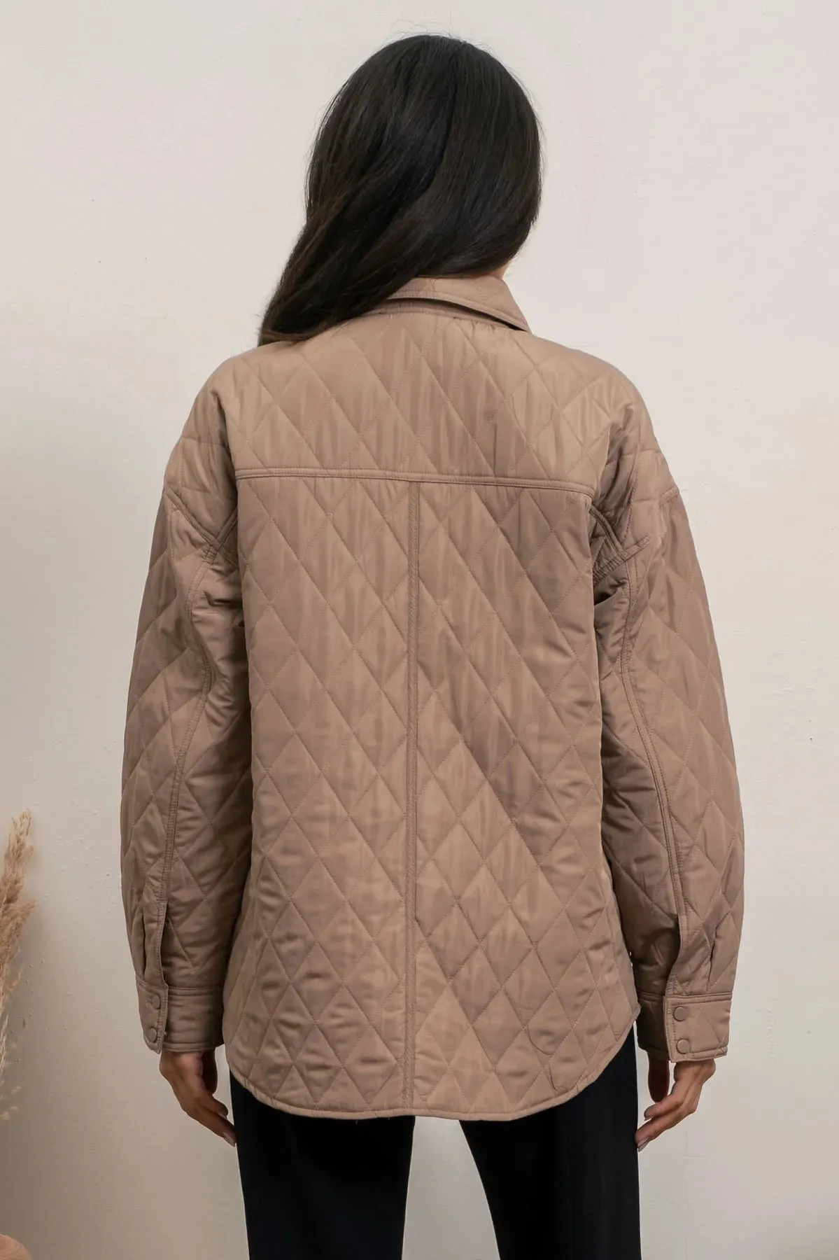 Quilted Jacket With Pockets