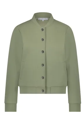 Red Button SRB4529 Bomber Jacket Scuba in Summer Sage