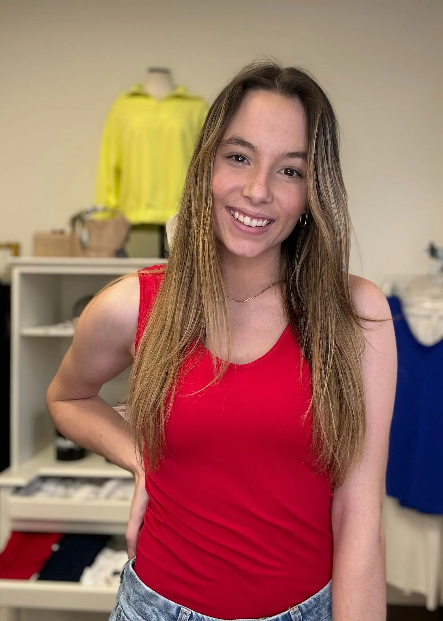 Red Reversible Tank