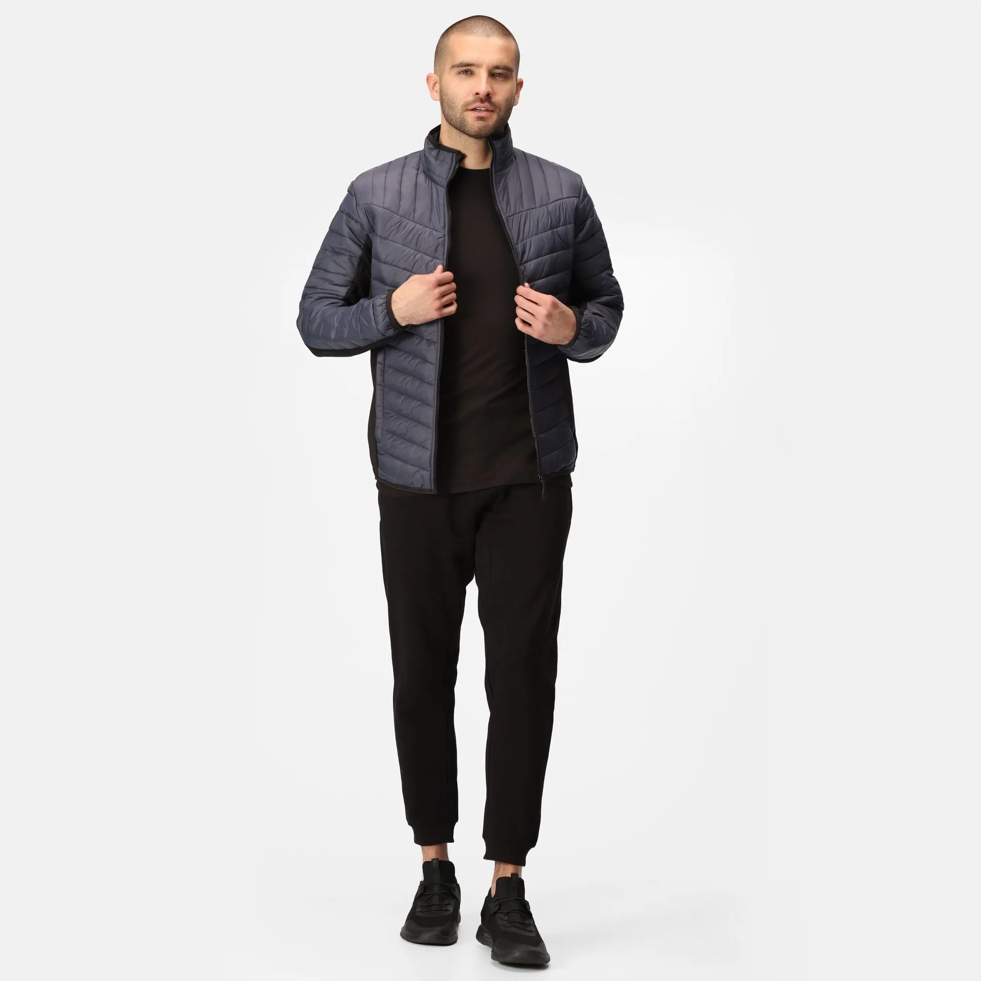 Regatta Tourer Men's Hybrid Jacket | Lightweight | Showerproof | Navy or Black | S-3XL