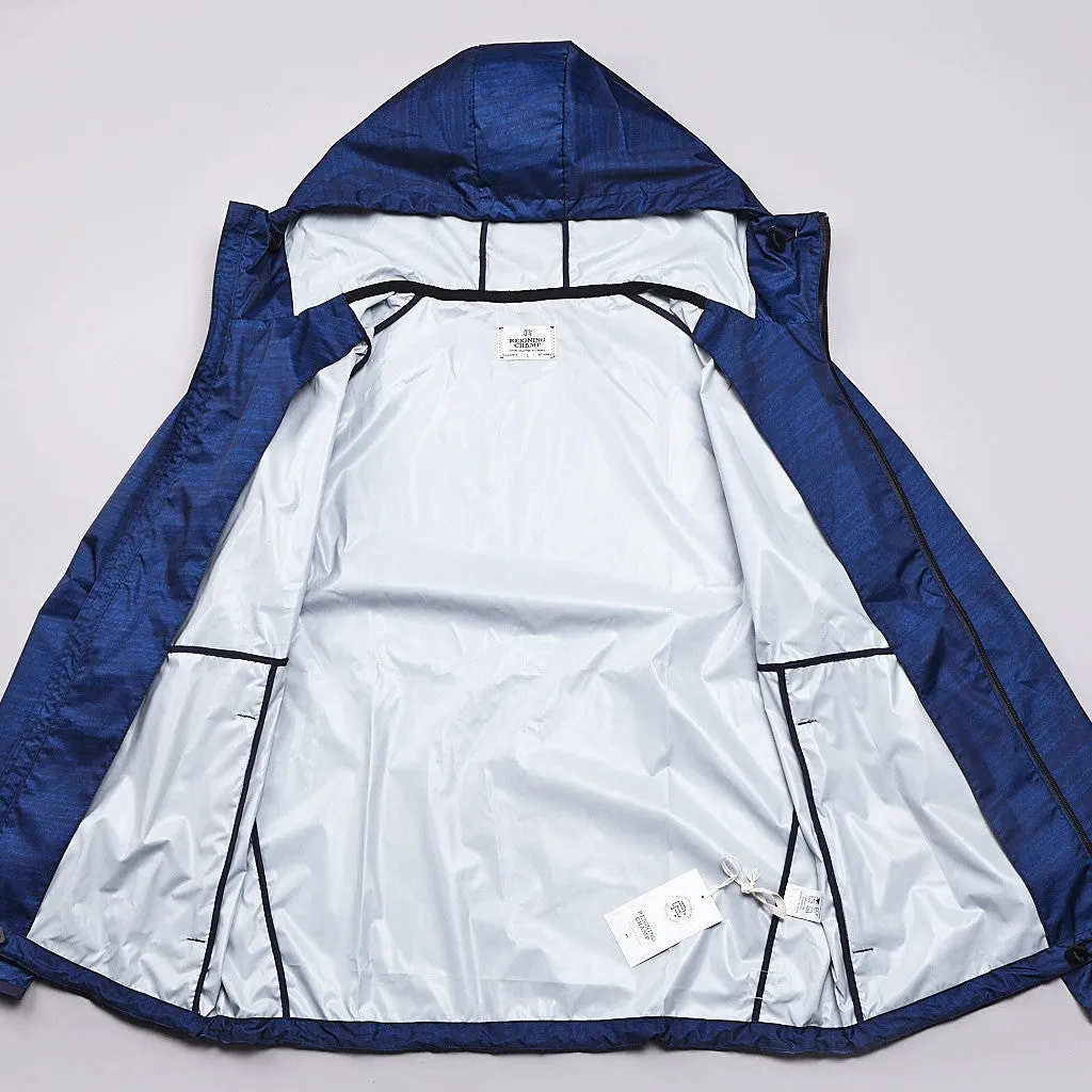 Reigning Champ Hooded Jacket Heather Navy