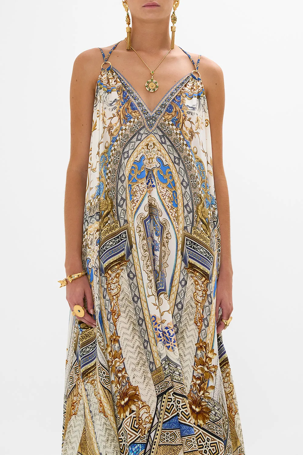 RING DETAIL STRAP DRESS MAKE ME YOUR MOSAIC