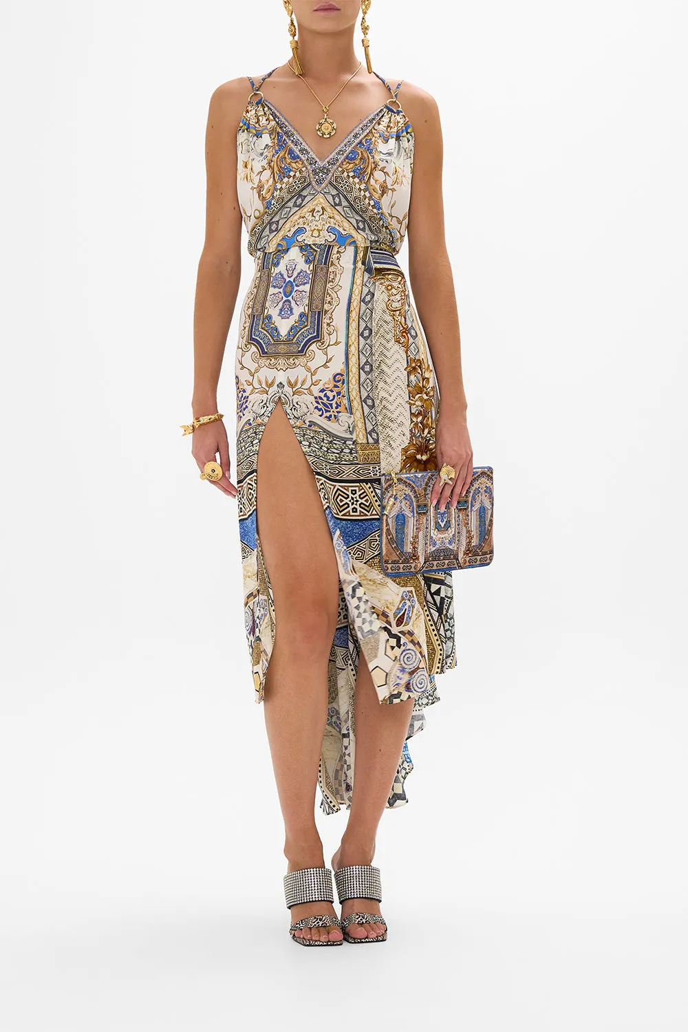 RING DETAIL STRAP DRESS MAKE ME YOUR MOSAIC