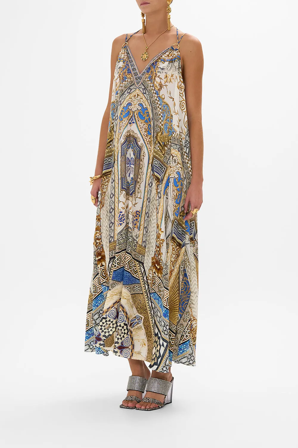 RING DETAIL STRAP DRESS MAKE ME YOUR MOSAIC