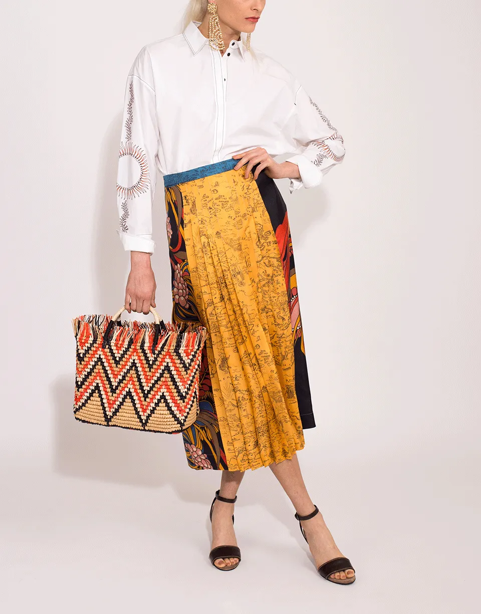 Sagan Mix Carte Safran Skirt
