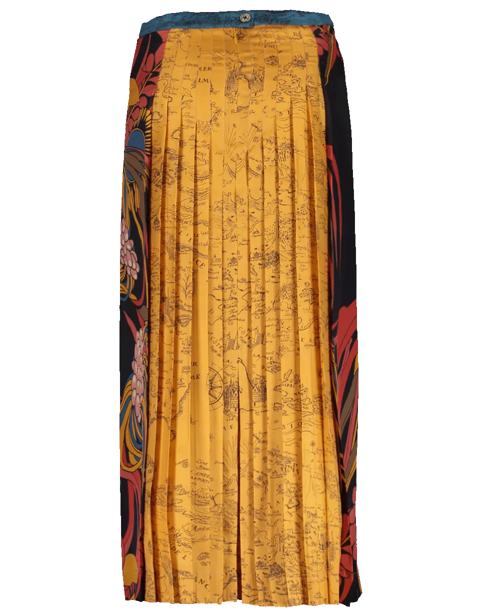 Sagan Mix Carte Safran Skirt