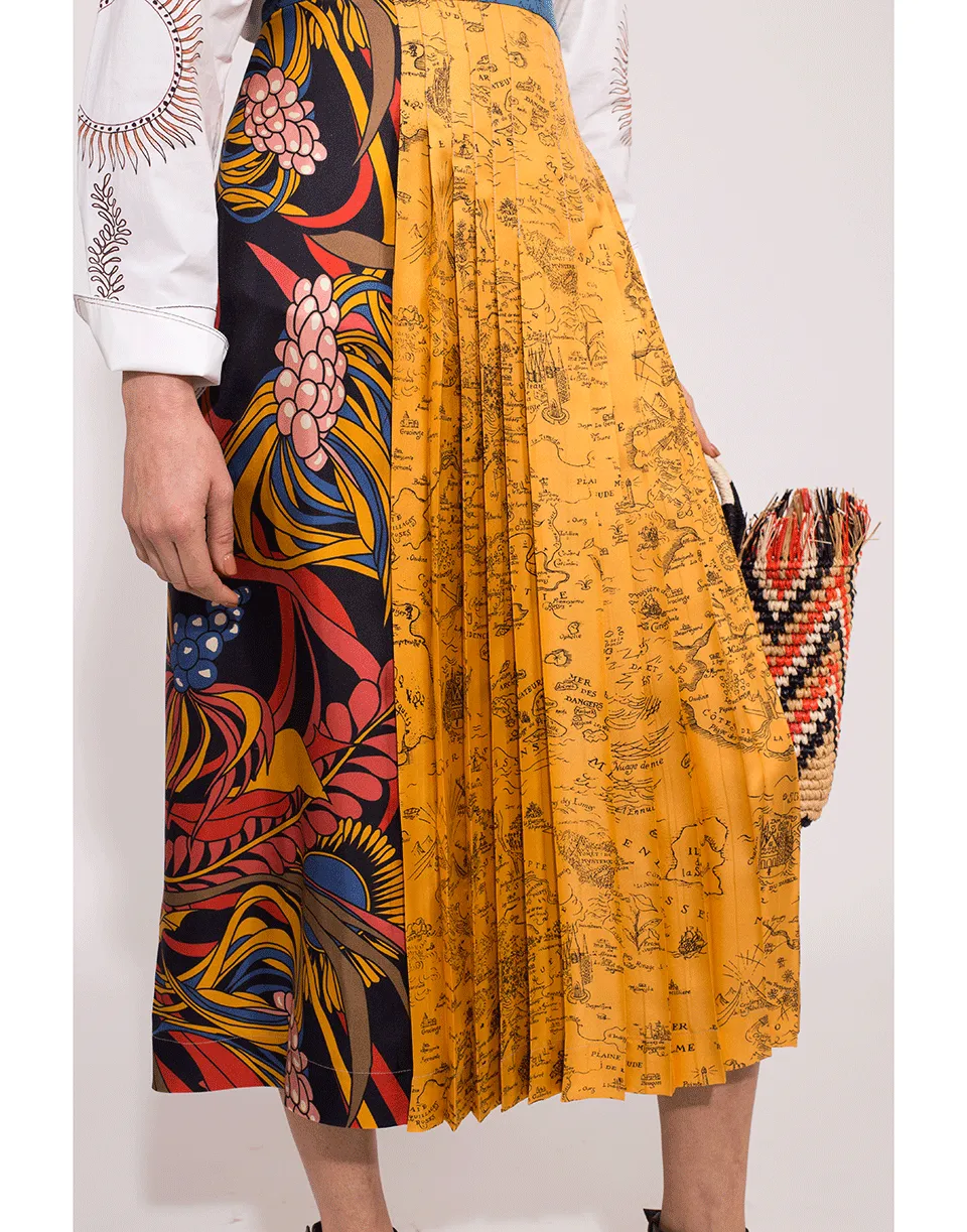 Sagan Mix Carte Safran Skirt