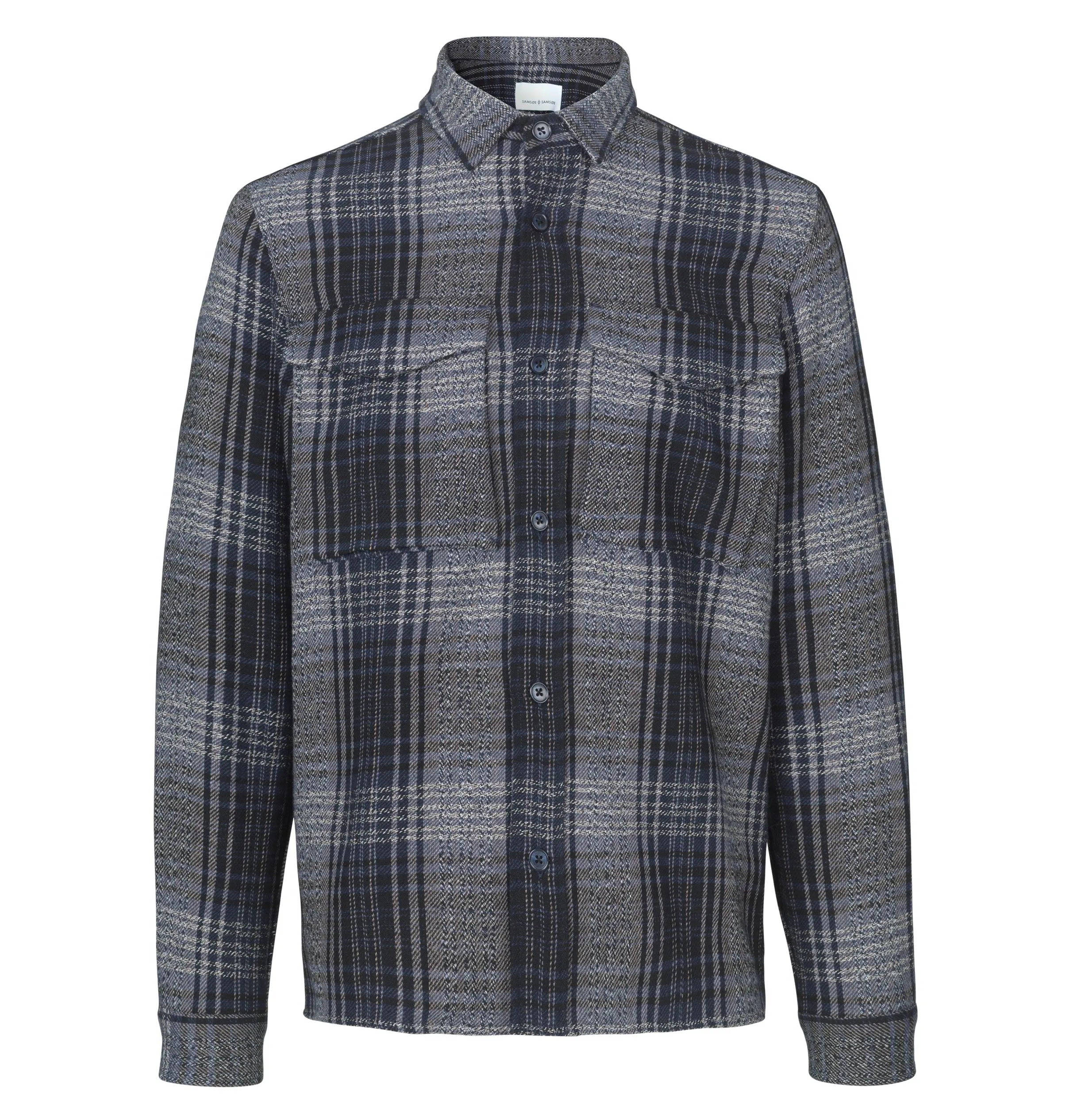 Samsoe & Samsoe Waltones K Overshirt – Blue Check