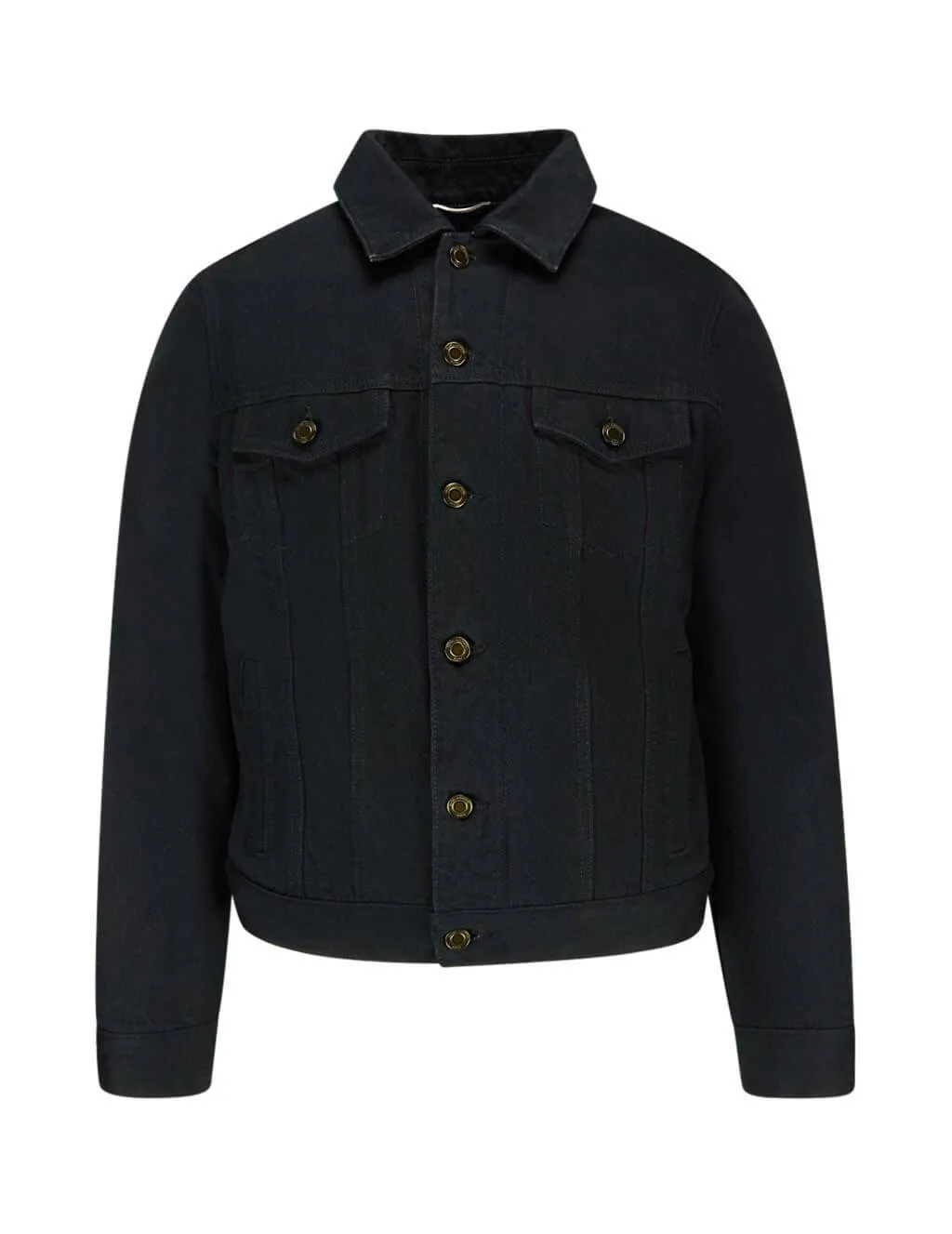 Shearling Collar Denim Jacket